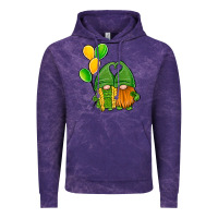 Cloud Purple St Patrick's Day Gnomes Vintage Hoodie - Jasminsmagicworld