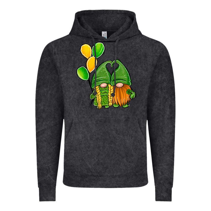 St Patrick's Day Gnomes Vintage Hoodie by Jasminsmagicworld | Teevron