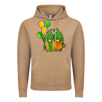 Vintage Coffee St Patrick's Day Gnomes Vintage Hoodie - Jasminsmagicworld