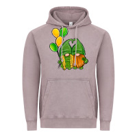 Vintage Zinc St Patrick's Day Gnomes Vintage Hoodie - Jasminsmagicworld
