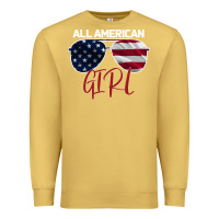 Antique Gold All American Girl Premium Sweatshirt - Bettercallsaul
