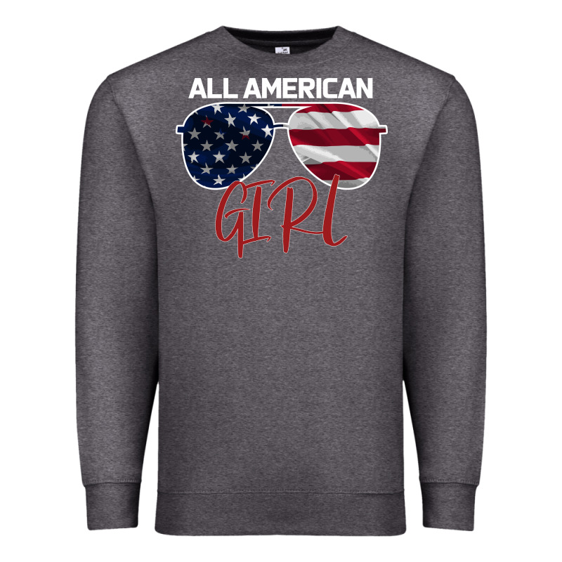 All American Girl Premium Sweatshirt by Bettercallsaul | Teevron