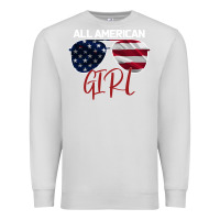 Dove Grey All American Girl Premium Sweatshirt - Bettercallsaul