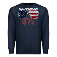 Navy All American Girl Premium Sweatshirt - Bettercallsaul