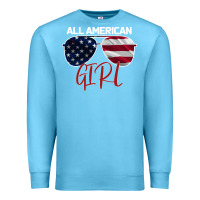 Ocean Blue All American Girl Premium Sweatshirt - Bettercallsaul