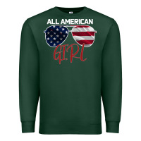 Sports Green All American Girl Premium Sweatshirt - Bettercallsaul
