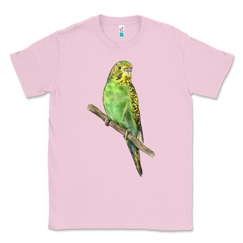 Budgeriar Bird Parrot Classic Tee by LillyAllenDesigns | Teevron