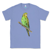Colony Blue Budgeriar Bird Parrot Classic Tee - LillyAllenDesigns