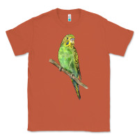 Copper Budgeriar Bird Parrot Classic Tee - LillyAllenDesigns