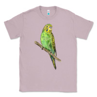 Lilac Budgeriar Bird Parrot Classic Tee - LillyAllenDesigns
