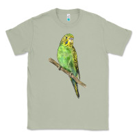 Matcha Budgeriar Bird Parrot Classic Tee - LillyAllenDesigns