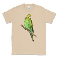 Mushroom Budgeriar Bird Parrot Classic Tee - LillyAllenDesigns