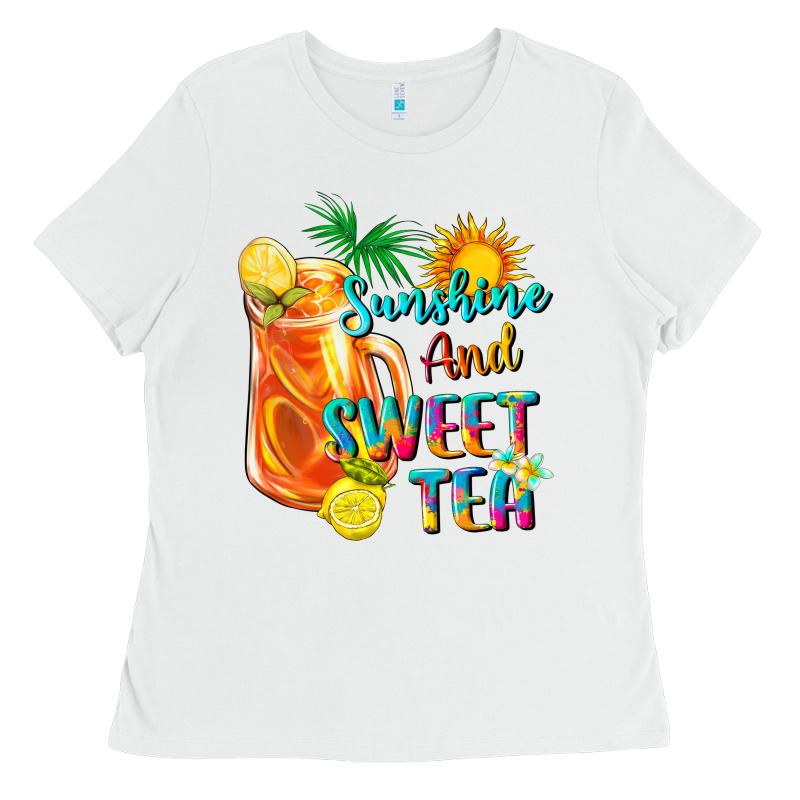Sunshine And Sweet Tea Ladies Tee by texasbilliewilder | Teevron