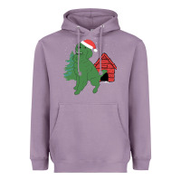 Lavender Christmas Dog Heavyweight Hoodie - Bettercallsaul