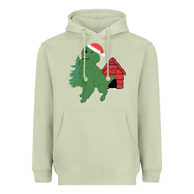 Christmas Dog Heavyweight Hoodie by Bettercallsaul | Teevron