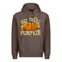 Coffee Hey There Pumpkin Premium Hoodie - texasbilliewilder