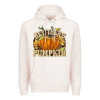 Pale Pink Hey There Pumpkin Premium Hoodie - texasbilliewilder