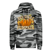 Slate Camo Hey There Pumpkin Premium Hoodie - texasbilliewilder