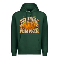Sports Green Hey There Pumpkin Premium Hoodie - texasbilliewilder