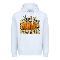 White Hey There Pumpkin Premium Hoodie - texasbilliewilder