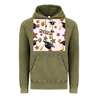 Vintage Olive 2022 to graduation seamless pattern Vintage Hoodie - BundleAndBundleShop