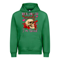 Emerald roses are red inside i m dead Urban Hoodie - OliviaCreatesArt