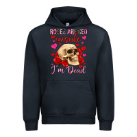 Navy roses are red inside i m dead Urban Hoodie - OliviaCreatesArt