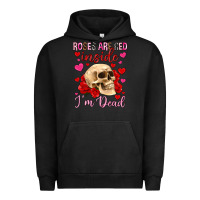 Pigment Black roses are red inside i m dead Urban Hoodie - OliviaCreatesArt