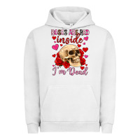 Pigment Lunar Rock roses are red inside i m dead Urban Hoodie - OliviaCreatesArt