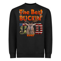 Black The Best Bucking Dad Ever Heavyweight Sweatshirt - LillyAllenDesigns