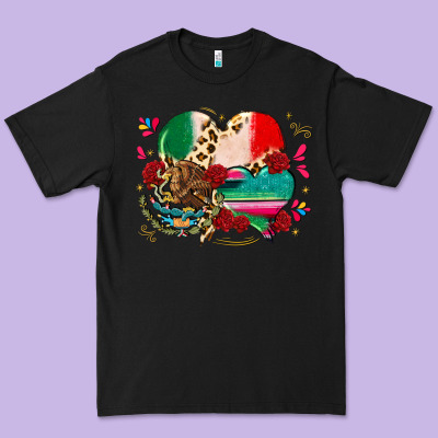 Mexican Hearts Premium Tee Designed By Cts Tumbler Store