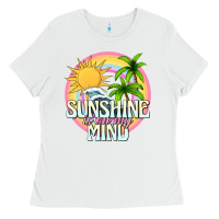 White sunshine is on my mind Ladies Tee - texasbilliewilder