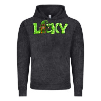 Vintage Black St Patricks Day Lucky Gnome Vintage Hoodie - Jasminsmagicworld