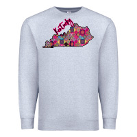 Heather Grey Pink Kentucky Premium Sweatshirt - Bettercallsaul