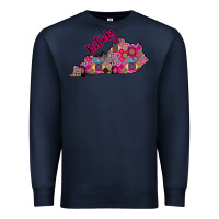 Navy Pink Kentucky Premium Sweatshirt - Bettercallsaul