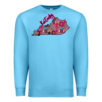 Ocean Blue Pink Kentucky Premium Sweatshirt - Bettercallsaul