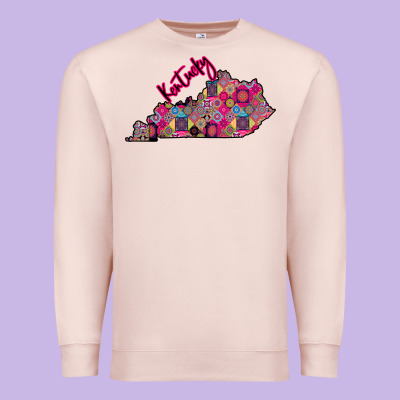 Pink Kentucky Premium Sweatshirt Designed By Bettercallsaul
