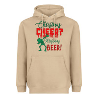 Mushroom Christmas Cheer I Thought You Said Christmas Beer Heavyweight Hoodie - Bettercallsaul