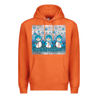 Carrot snowman winter Premium Hoodie - JahusDesignShop