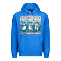 True Royal snowman winter Premium Hoodie - JahusDesignShop