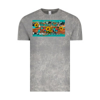 Cloud Rock world's best mom sunflower license plate Vintage Tee - Artiststas
