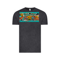 Vintage Black world's best mom sunflower license plate Vintage Tee - Artiststas