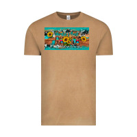 Vintage Camel world's best mom sunflower license plate Vintage Tee - Artiststas