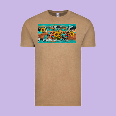World's Best Mom Sunflower License Plate Vintage Tee Designed By Artiststas