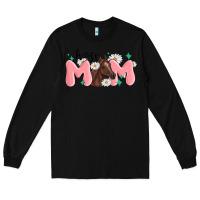 Black horse mom Long Sleeve Tee - MaliasSmallBusiness