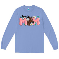 Colony Blue horse mom Long Sleeve Tee - MaliasSmallBusiness