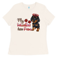 Bone my valentine has paws Ladies Tee - RanaPortraitStore