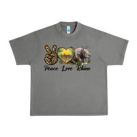 Tornado peace love rhino Urban Heavy Tee - LillyAllenDesigns