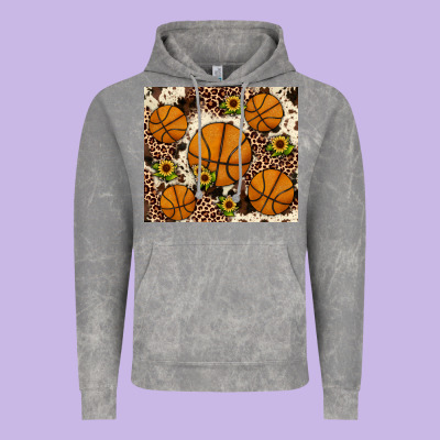 Basketball Vintage Hoodie Designed By Jahusdesignshop