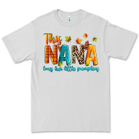 Dove Grey this nana loves her little pumpkins Premium Tee - texasbilliewilder